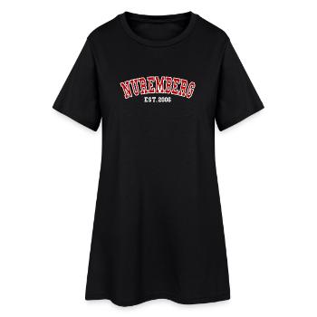 Nuremberg Est. 2006 - Women’s T-Shirt Dress - black - Front