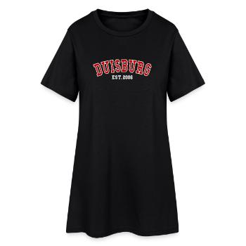 Duisburg Est. 2006 - Robe T-shirt Femme - noir - Devant