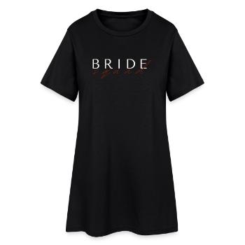 Escouade de mariées - Cortège de mariée - Robe T-shirt Femme - noir - Devant