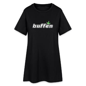 mordu - Robe T-shirt Femme - noir - Devant
