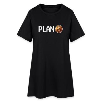 Planifiez Bitcoin Retro Pixel - Robe T-shirt Femme - noir - Devant