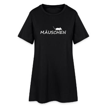 CITROUILLE - Robe T-shirt Femme - noir - Devant