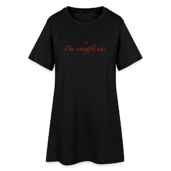 You can do it - Women’s T-Shirt Dress - black - Front