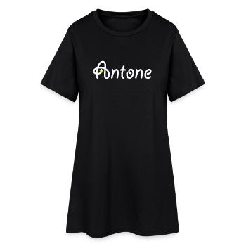 Antone - Robe T-shirt Femme - noir - Devant
