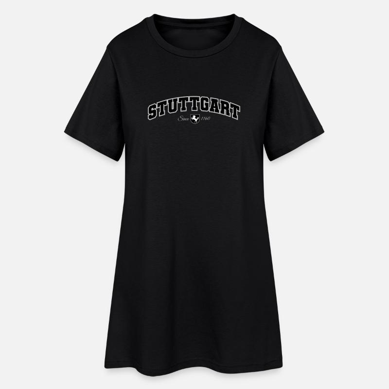Stuttgart - Women’s T-Shirt Dress - black