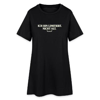 Je suis limité, pas vieux - Robe T-shirt Femme - noir - Devant