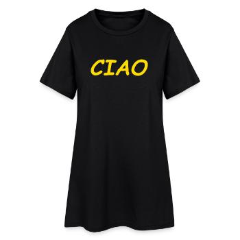CIAO - Robe T-shirt Femme - noir - Devant