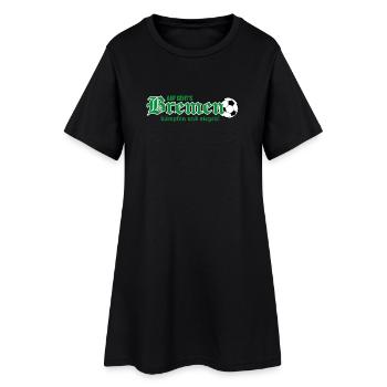 Bremen kämpfen und siegen - Frauen T-Shirt-Kleid - Schwarz - Vorne