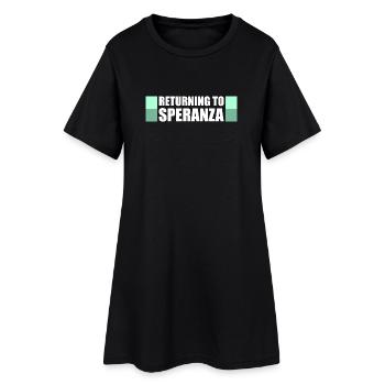 Retour à Speranza Funny Gaming Loot - Robe T-shirt Femme - noir - Devant