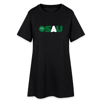 Arabie Saoudite - Robe T-shirt Femme - noir - Devant