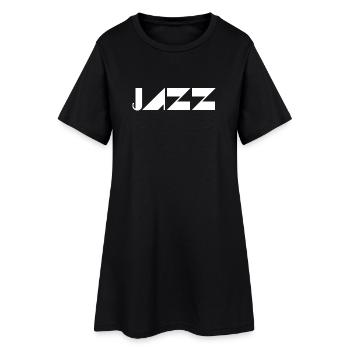 Logo Jazz Geometry - Robe T-shirt Femme - noir - Devant