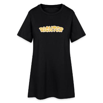 Juge de poste - Robe T-shirt Femme - noir - Devant