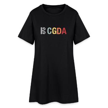 CGDA accordant l’alto, musicien à cordes rétro - Robe T-shirt Femme - noir - Devant