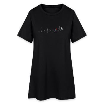 Pic rouge Summit Pulse - Robe T-shirt Femme - noir - Devant