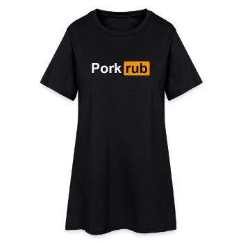 Pork Rub - Drôle de BBQ Grill & Smoker Barbecue Chef - Robe T-shirt Femme - noir - Devant