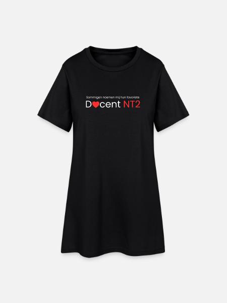 Lieblingslehrer von NT2 - Frauen T-Shirt-Kleid - Schwarz