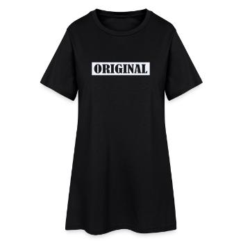 Original - Robe T-shirt Femme - noir - Devant