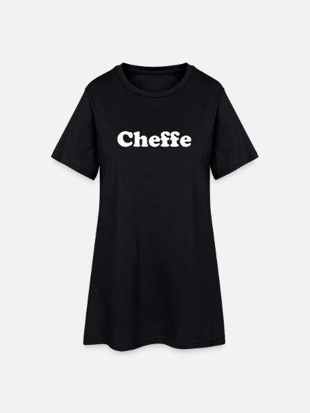 Cheffe - Robe T-shirt Femme - noir