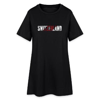N/A - Women’s T-Shirt Dress - black - Front