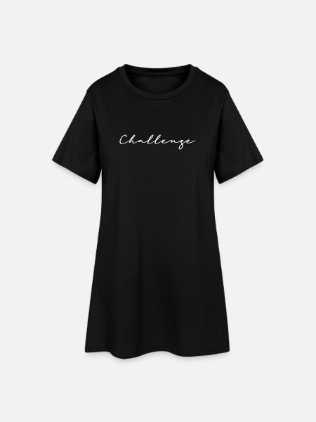 Challenge v2 - Robe T-shirt Femme - noir