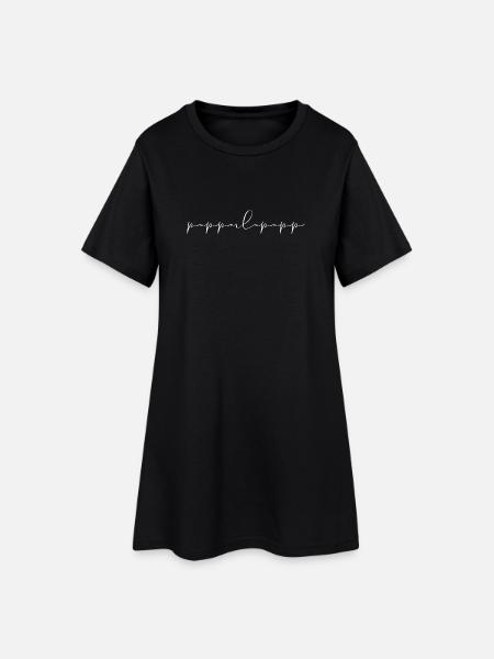 Balivernes - Robe T-shirt Femme - noir