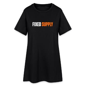 Liberté de monnaie Bitcoin Valeur de la monnaie numérique - Robe T-shirt Femme - noir - Devant