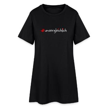 incomparable - Robe T-shirt Femme - noir - Devant