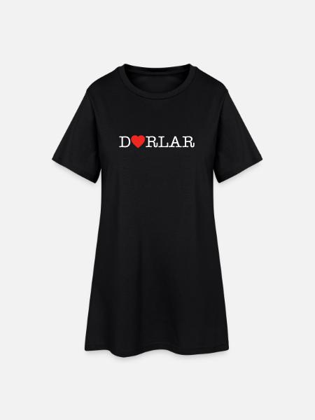 Dorlar - Robe T-shirt Femme - noir