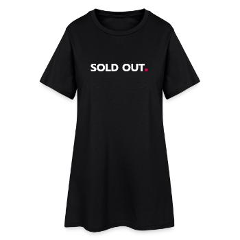 Soldout - Robe T-shirt Femme - noir - Devant
