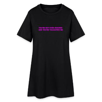 Road Joke - Women’s T-Shirt Dress - black - Front
