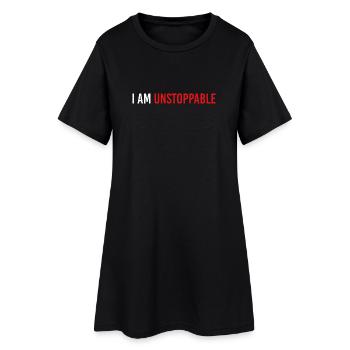 UnstoppableW - Robe T-shirt Femme - noir - Devant