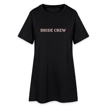 Équipage de la mariée - Robe T-shirt Femme - noir - Devant