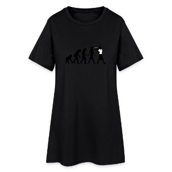 evolution_kellnerin_122013_a_2c - Robe T-shirt Femme - noir - Devant