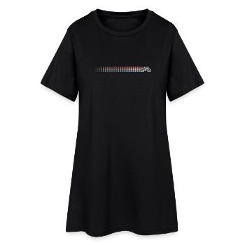 VTT Rétro - Robe T-shirt Femme - noir - Devant
