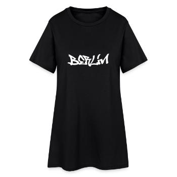 Berlin Graffiti - Robe T-shirt Femme - noir - Devant