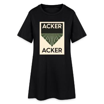 Affiche minimaliste de terrain des années 1930 - Robe T-shirt Femme - noir - Devant
