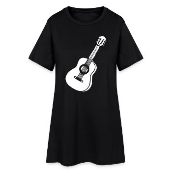 Guitare Music Gift Musicien Guitariste - Robe T-shirt Femme - noir - Devant