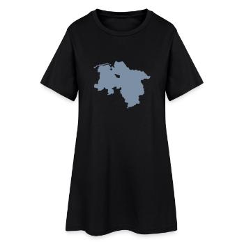 Niedersachsen - Robe T-shirt Femme - noir - Devant