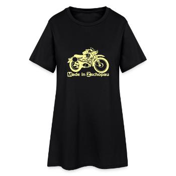 MZ ETS250 GS - Frauen T-Shirt-Kleid - Schwarz - Vorne