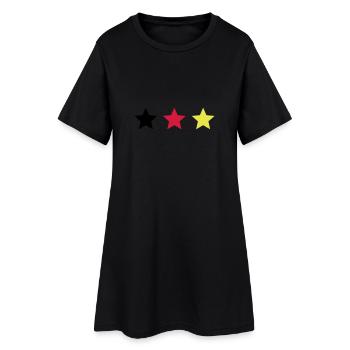 Germany - Women’s T-Shirt Dress - black - Front