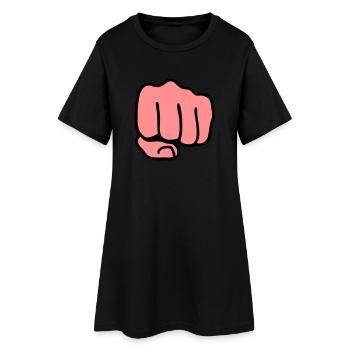 Faust - Robe T-shirt Femme - noir - Devant