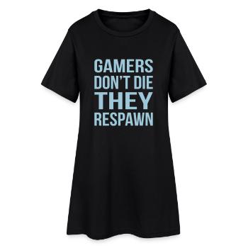 Les joueurs ne font pas la réapparition - Robe T-shirt Femme - noir - Devant