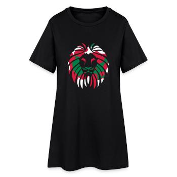 IRAN PERSE ايران فارسی LION برج اسد - CAMO - Robe T-shirt Femme - noir - Devant