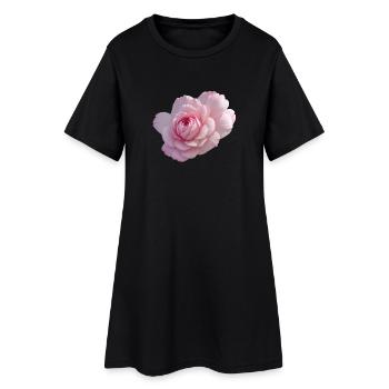 Rose Pink - Robe T-shirt Femme - noir - Devant