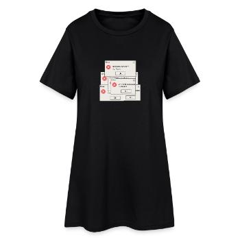 404 Motivation not found - Women’s T-Shirt Dress - black - Front