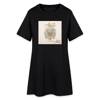 Sort de l’Étoile du Scorpion d’Or - Robe T-shirt Femme - noir - Devant