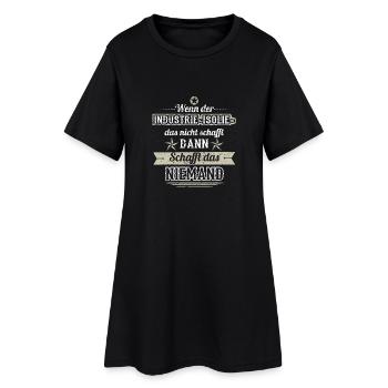 CADEAUX CRÉE NO Isolants industriels - Robe T-shirt Femme - noir - Devant