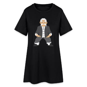 Vieux Moine – Tai Chi & Chi Qong - Robe T-shirt Femme - noir - Devant