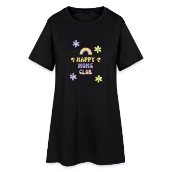 Mamans heureuses - Robe T-shirt Femme - noir - Devant