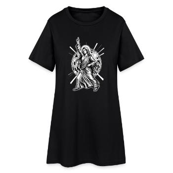 Mary Virgin Disco Party - Mème de musique drôle - Robe T-shirt Femme - noir - Devant